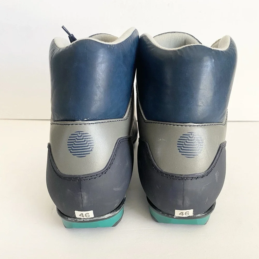 Vintage L.L. Bean Alpina XC Ski Boots 46‎ US 12 Nordic Cross Country Thinsulate